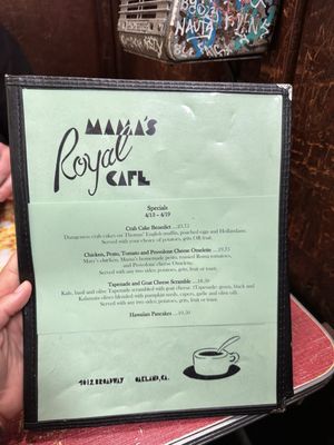 Menu photo 4 Mama's Royal Cafe Oakland, CA