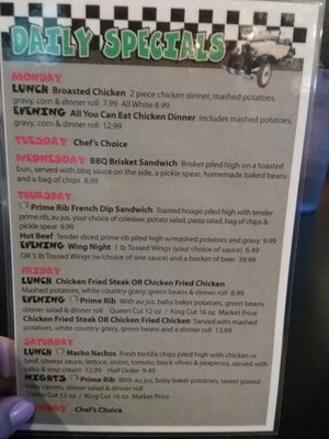 Menu photo 1 Kitty's Roadhouse Hastings, NE