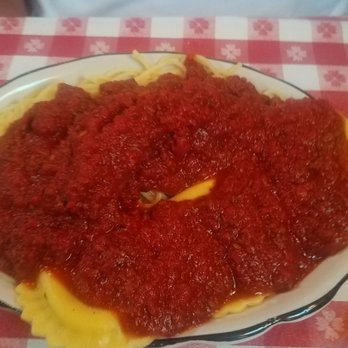 Miceli's - Half and half: ravioli and spaghetti - Italian Near Me - Los Angeles, California Miceli's - Half and half: ravioli and spaghetti - Italian Near Me - Los Angeles, California