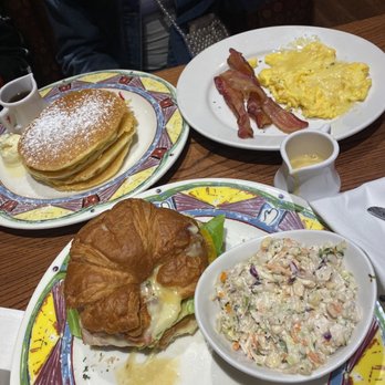 Miss Shirley's Cafe, Inner Harbor - Traditional breakfast items and the Ham & Swiss croissant w/coleslaw - Breakfast & Brunch Near Me - Baltimore, Maryland Miss Shirley's Cafe, Inner Harbor - Traditional breakfast items and the Ham & Swiss croissant w/coleslaw - Breakfast & Brunch Near Me - Baltimore, Maryland