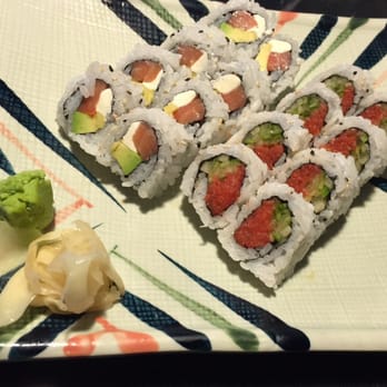 Sushi Kuni - Philadelphia roll and spicy tuna - Japanese Near Me - Grand Rapids, Michigan