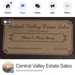 Central Valley Estate Sales - Find us on Facebook as well