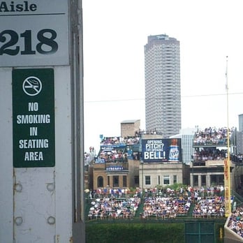 Wrigley Field - Chicago benches - Stadiums & Arenas Near Me - Chicago, Illinois