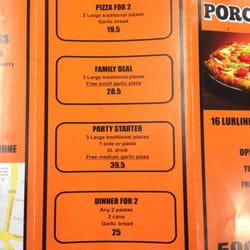 IL Porchetto Pizza - Menu