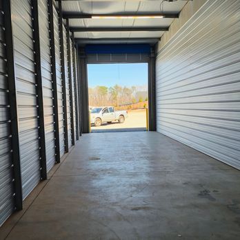 Boardwalk Storage - Killians - The inside of a enclosed RV storage unit. 15x50 - Self Storage Near Me - Canton, Georgia