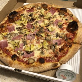Sergio's - 16 inch ham, mushroom, artichoke - Pizza Near Me - Midlothian, Virginia