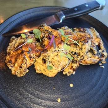 Carson Kitchen - Grilled chicken thighs with comeback BBQ sauce - New American Near Me - Las Vegas, Nevada Carson Kitchen - Grilled chicken thighs with comeback BBQ sauce - New American Near Me - Las Vegas, Nevada