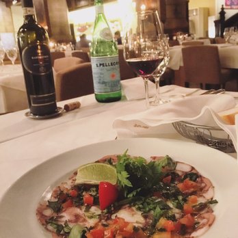 Kornhauskeller - My delicious starter of octopus carpaccio - Mediterranean Near Me - Bern, BE