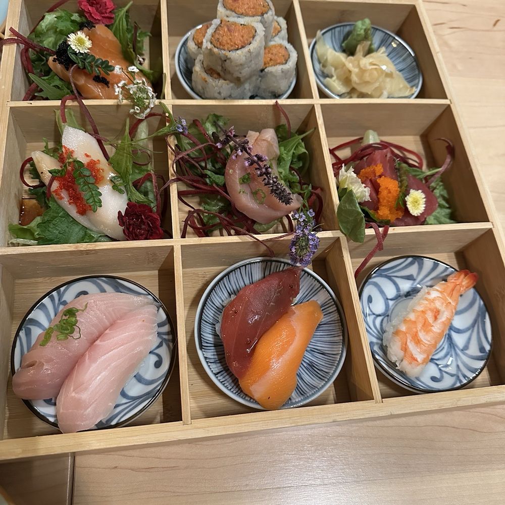 APA Sushi - The combo entree and the sashimi was amazing! I have to order this next time. My friend chose wisely! We split it and had leftovers. - Sushi Bars Near Me - Maple Grove, Minnesota