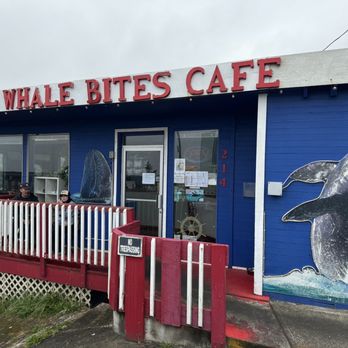 Whale Bites Cafe - outside - Breakfast & Brunch Near Me - Depoe Bay, Oregon Whale Bites Cafe - outside - Breakfast & Brunch Near Me - Depoe Bay, Oregon
