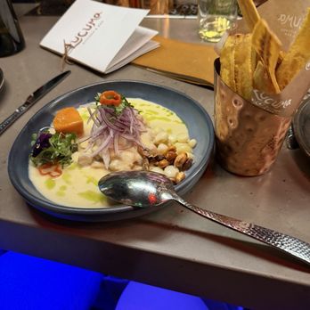 Lucuma Kitchen and Bar - Ceviche Cremoso - Peruvian Near Me - Oakland, California Lucuma Kitchen and Bar - Ceviche Cremoso - Peruvian Near Me - Oakland, California