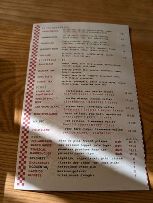 Menu photo 1 Wingen Bakery Livermore, CA