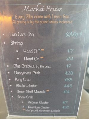 Menu photo 1 LA Cajun Table Sugar Land, TX Menu photo 1 LA Cajun Table Sugar Land, TX