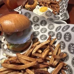 Cheese Curd Burger