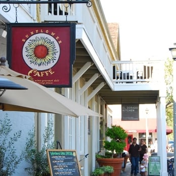 Sunflower Caffe - sunflower from street - Coffee & Tea Near Me - Sonoma, California Sunflower Caffe - sunflower from street - Coffee & Tea Near Me - Sonoma, California