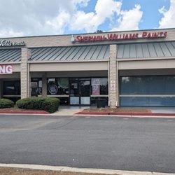 Sherwin-Williams Paint Store - Sherwin Williams and the neighboring store.