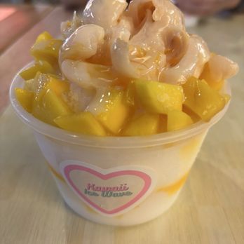 Kawaii Ice Wave - Mango lychee ice wave - Ice Cream & Frozen Yogurt Near Me - Aiea, Hawaii