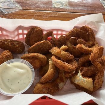 Texas Hamburger Palace - Stuffed Jalapenos and Onion Rings - Burgers Near Me - Houston, Texas Texas Hamburger Palace - Stuffed Jalapenos and Onion Rings - Burgers Near Me - Houston, Texas