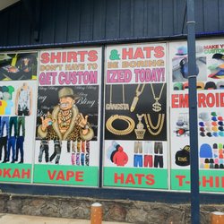 The Hookah Up & Nu Custom Shop - Custom embroidering.