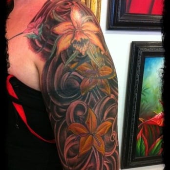 Tattoo Magic Good Fortunes Tattoo Studio - Wifes sleve - Tattoo Near Me - Fairfield, California Tattoo Magic Good Fortunes Tattoo Studio - Wifes sleve - Tattoo Near Me - Fairfield, California
