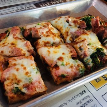 Draft Republic Carlsbad - Sausage Hot Italian Sausage Flatbread - Comfort Food Near Me - Carlsbad, California Draft Republic Carlsbad - Sausage Hot Italian Sausage Flatbread - Comfort Food Near Me - Carlsbad, California