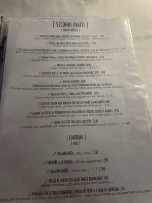 Menu photo 2 Kissu Palau, OT Menu photo 2 Kissu Palau, OT