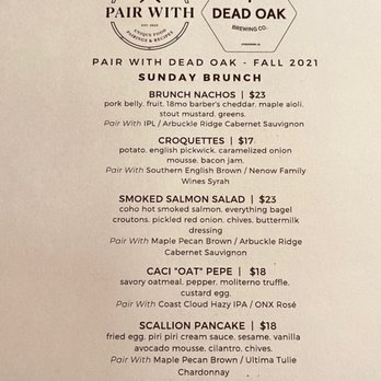Pair With Chef Rachel - Menu - Personal Chefs Near Me