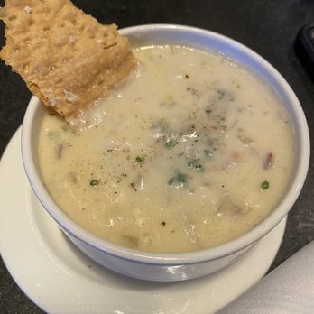 Row 34 - Seaport - Clam chowder is so creamy - New American Near Me - Boston, Massachusetts Row 34 - Seaport - Clam chowder is so creamy - New American Near Me - Boston, Massachusetts