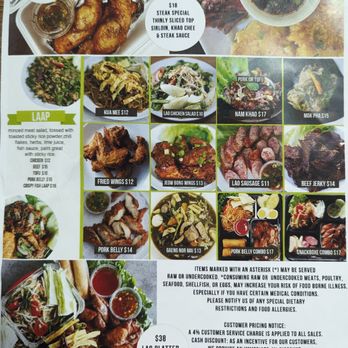 Snackboxe Bistro - Menu 2/2 - Laotian Near Me - Duluth, Georgia