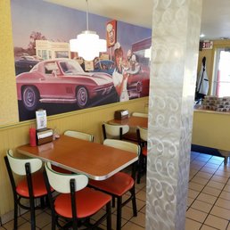 the interior of a restaurant the interior of a restaurant