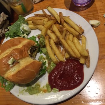 Sky High Brewery and Pub - spicy guac burger, oozing with delicious guacamole and juices - Breweries Near Me - Corvallis, Oregon Sky High Brewery and Pub - spicy guac burger, oozing with delicious guacamole and juices - Breweries Near Me - Corvallis, Oregon