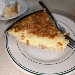Baugher's Restaurant - Coconut custard pie