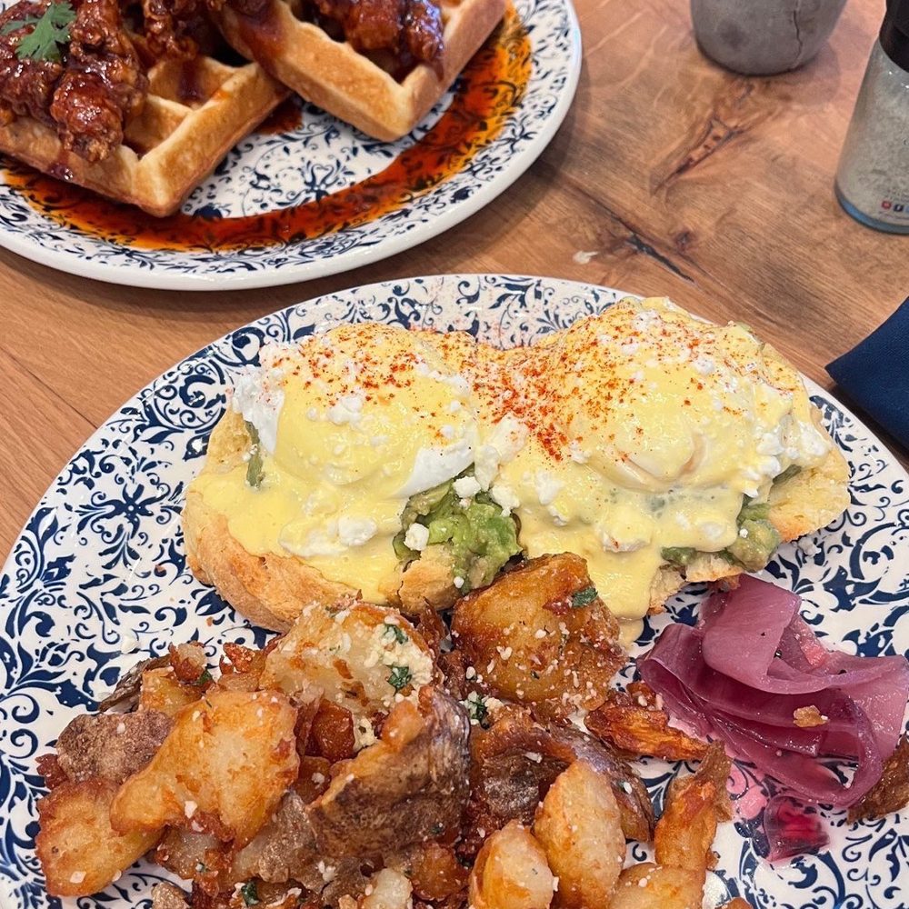 Tupelo Honey Southern Kitchen & Bar - Sriracha honey fried chicken and waffles, all I avo wanted - Southern Near Me - Pittsburgh, Pennsylvania Tupelo Honey Southern Kitchen & Bar - Sriracha honey fried chicken and waffles, all I avo wanted - Southern Near Me - Pittsburgh, Pennsylvania