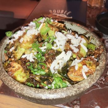 Double Knot - Crispy Brussels sprouts with puffed rice - Sushi Bars Near Me - New York, New York