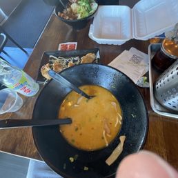 Ramen, chicken rice Ramen, chicken rice