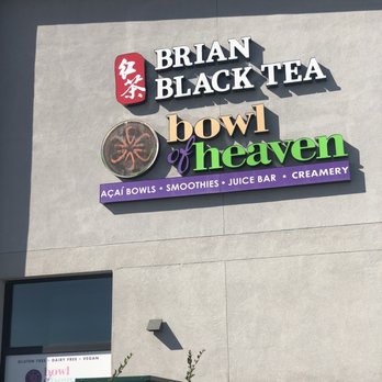 Brian Black Tea - Signage on side of building overlooking parking lot. - Bubble Tea Near Me - Fremont, California Brian Black Tea - Signage on side of building overlooking parking lot. - Bubble Tea Near Me - Fremont, California