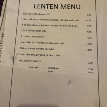 LochMon Tavern - Lenten Menu - Bars Near Me - Elizabeth, Pennsylvania