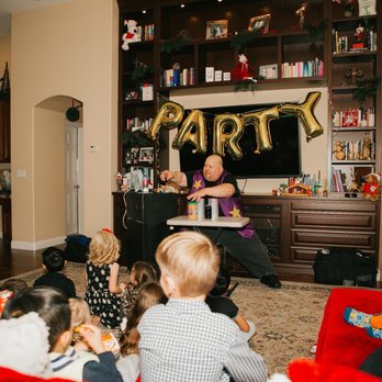Doodad Magic - Perfect show for these 5 and 6 year olds - Magicians Near Me