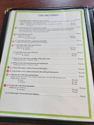 Menu photo 3 A Chau Restaurant Louisville, KY