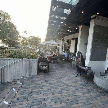The Pinery - Outdoor patio is cute - American Near Me - Orlando, Florida The Pinery - Outdoor patio is cute - American Near Me - Orlando, Florida