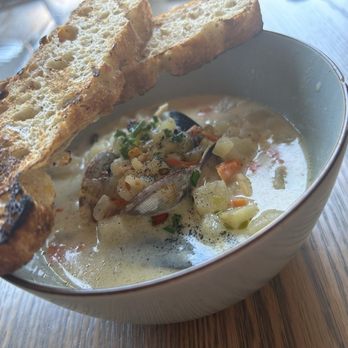 Pez Coastal Kitchen - Seafood chowder - Seafood Near Me - Pasadena, California Pez Coastal Kitchen - Seafood chowder - Seafood Near Me - Pasadena, California
