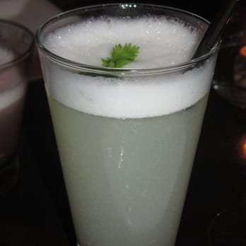 Rasika - Chili Fizz: made w/ Green Chili infused Tanqueray gin, lime, and simple syrup - Indian Near Me - Washington, DC, District of Columbia Rasika - Chili Fizz: made w/ Green Chili infused Tanqueray gin, lime, and simple syrup - Indian Near Me - Washington, DC, District of Columbia