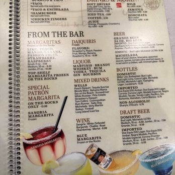 Cilantro's Grill & Cantina - Menu - Bars Near Me - Savannah, Georgia