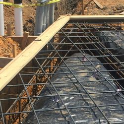 Turnbow Construction - Concrete Slab Preparation - Rebar & Formwork