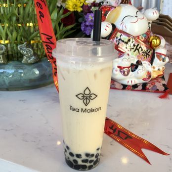Tea Maison - Jasmine Milk Green Tea - Juice Bars & Smoothies Near Me - Las Vegas, Nevada