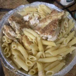 Rosata's Pizza & Pasta - This is the chicken francese that is dry