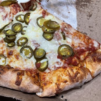 Merlinos Pizza - Using jarred jalapeños resulted in a SOGGY PIZZA! - Pizza Near Me - East McKeesport, Pennsylvania Merlinos Pizza - Using jarred jalapeños resulted in a SOGGY PIZZA! - Pizza Near Me - East McKeesport, Pennsylvania