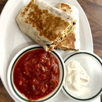 Woody's Place - a burrito, salsa, and sour cream - Breakfast & Brunch Near Me - Catawissa, Pennsylvania Woody's Place - a burrito, salsa, and sour cream - Breakfast & Brunch Near Me - Catawissa, Pennsylvania
