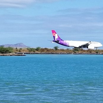 Hickam Beach and Picnic Area - Planes from the airport taking off - Beaches Near Me - Hickam AFB, Hawaii Hickam Beach and Picnic Area - Planes from the airport taking off - Beaches Near Me - Hickam AFB, Hawaii