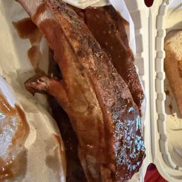 Pork Spare Ribs and Bbq Beans Pork Spare Ribs and Bbq Beans